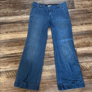 Banana Republic Wide Leg Women's Jeans - Blue